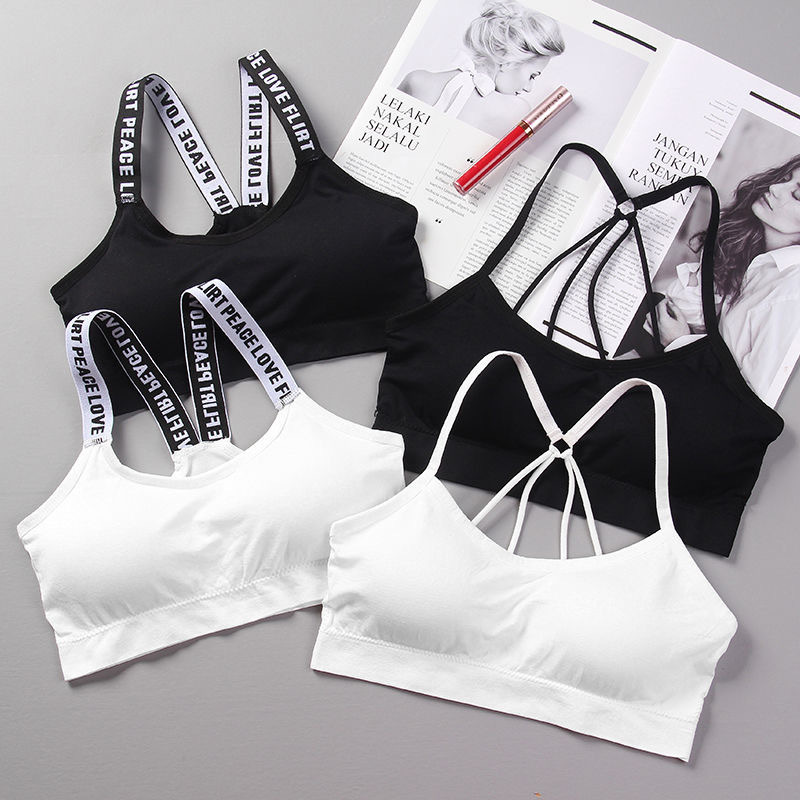 T Shirt Bra Seamless - 通気性のあるセクシーなシームレスなトップ女性用スポーツブラ、ジム、フィットネス、ヨガ、スポーツウェア、プッシュアップブラ