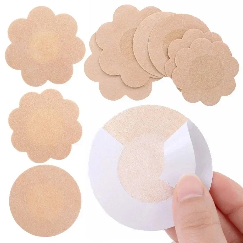 50-200 個乳首カバーステッカー女性胸リフトテープニプレ - Strapless Bra Adhesive のレビューと価格