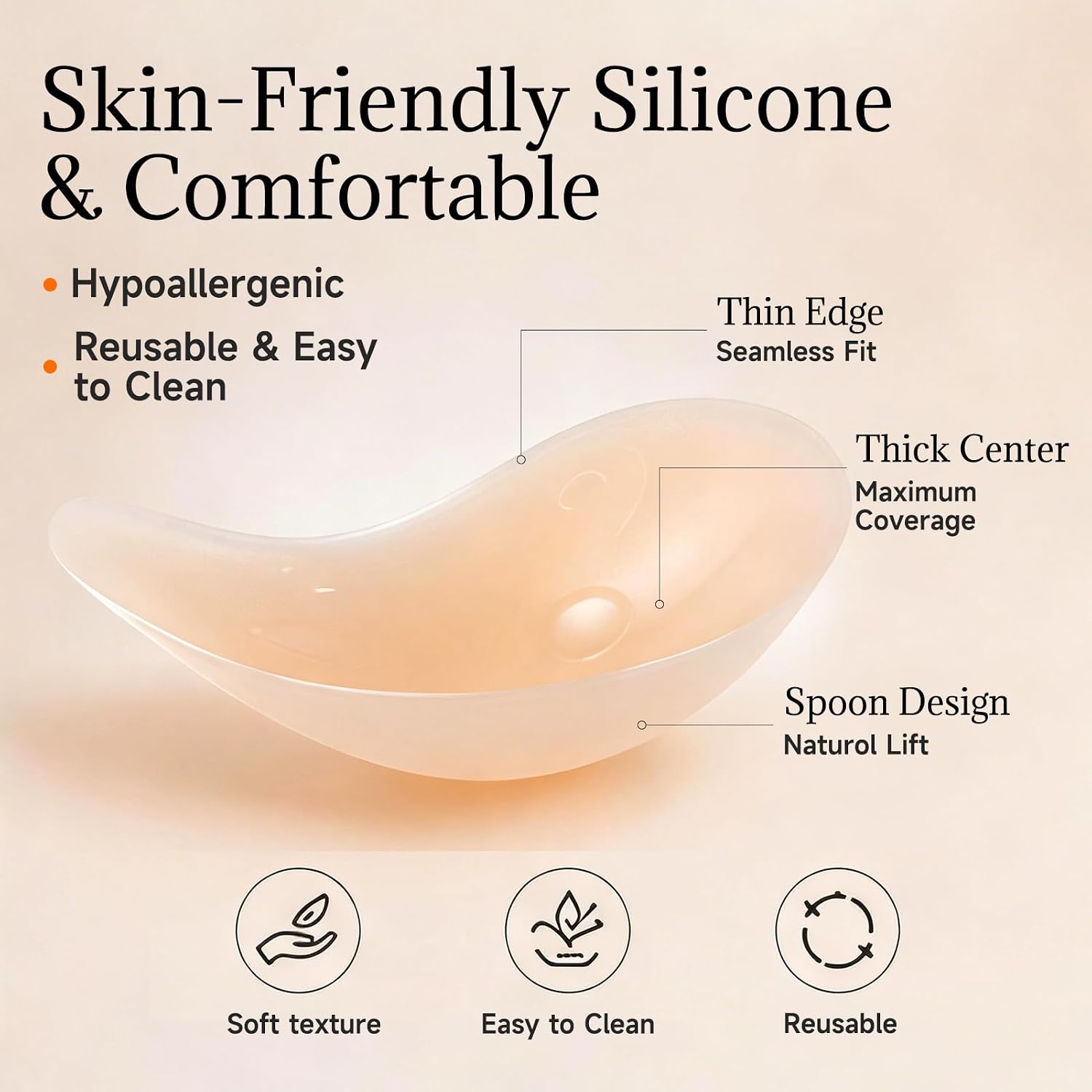 シリコンニップルカバー 粘着式 見えないバストアップブラ 薄 - Strapless Bra Adhesive のレビューと価格