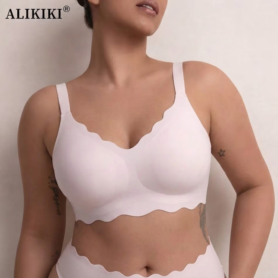 シームレスワイヤレスサポートブラ、プッシュアップ、快適、ソフ - T Shirt Bra Seamless のレビューと価格