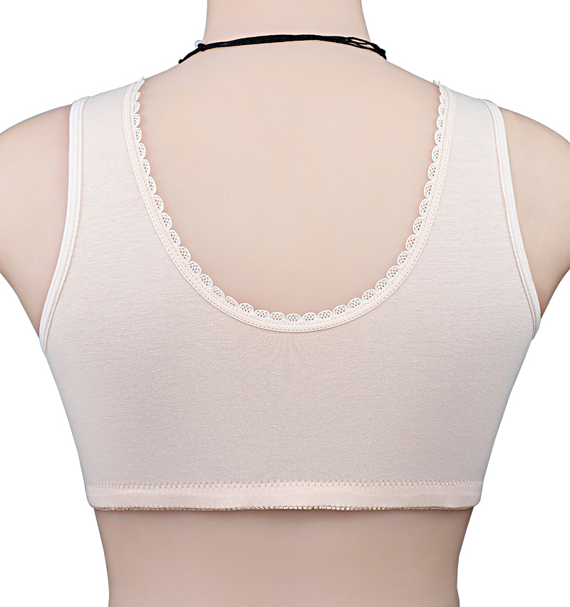 快適な綿のブラジャー女性のためのワイヤレスブラジャーレースフ - Cotton Bra Everyday のレビューと価格